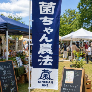 菌ちゃん農法のぼり